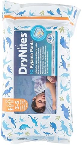 DryNites Huggies Pyjama Pant Nappies, Pack of 10, White, 3-5 Years (Pack of 10) - Image 3