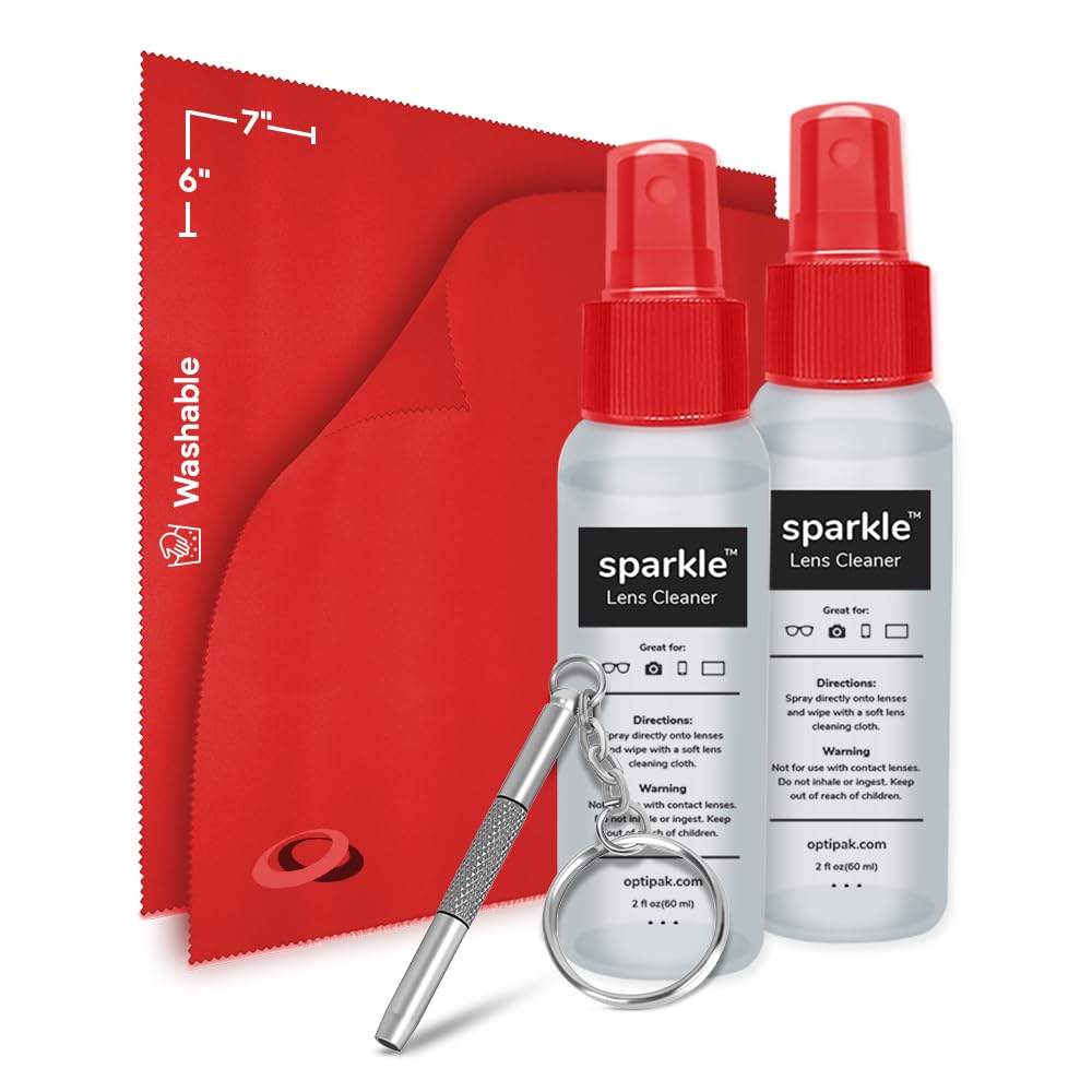 OPTIPAK Sparkle Anti-Reflective Safe Lens Cleaner