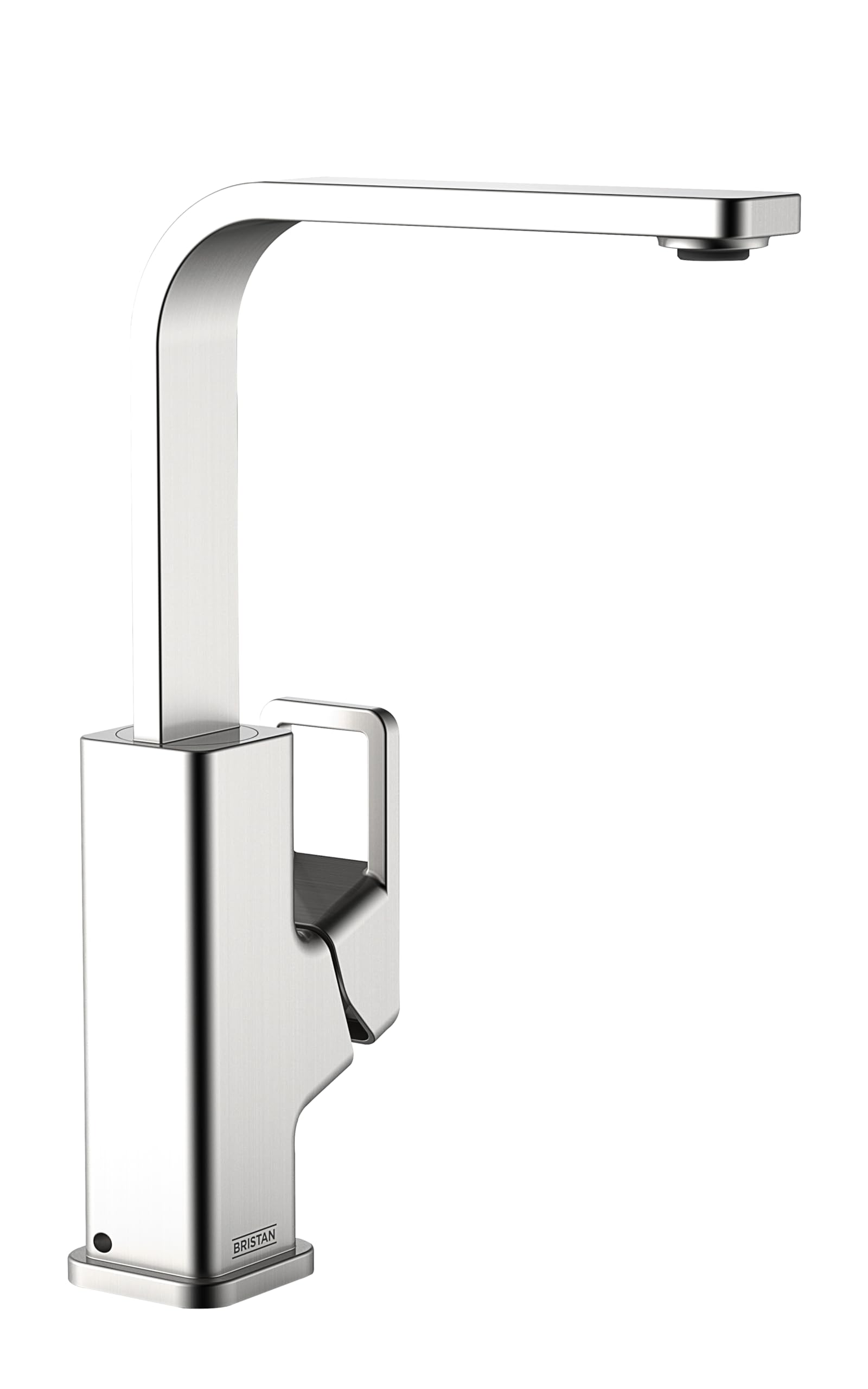 Bristan Spruce Kitchen Tap - Swivel spout, eco Start, Single Lever EasyFit Stainless Steel Kitchen Sink tap, SPR EFSNK SS