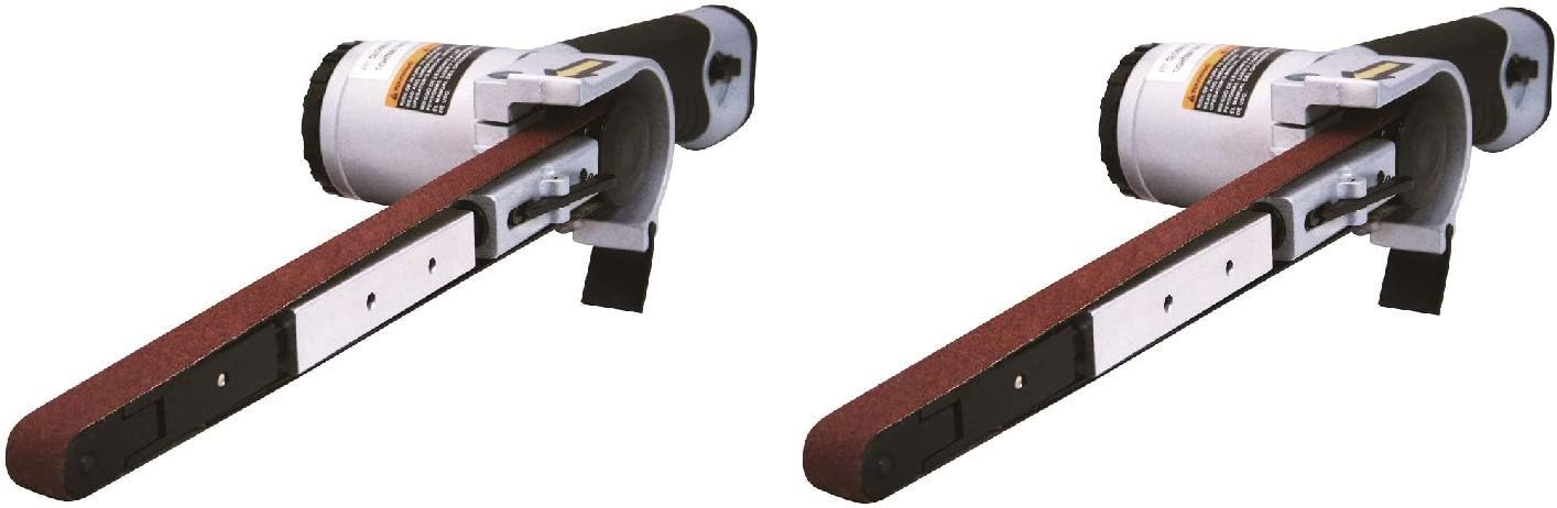 Astro Tools 3037 Air Belt Sander (1/2" x 18") with 3pc Belts (#36, #40 & #60) - - 