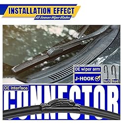 3 wipers Replacement for 2013-2016 Mazda