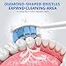 12 Pack Toothbrush Heads, Compatible with Philips Replacement Sonicare Brush Heads, Fits 2 Series, 3 Series Gum Health, Diamondwhite, DiamondClean, Flexcare, EasyClean