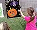 Halloween Bean Bag Toss Games - Pumpkin Spider Web,3 Bean Bags - for Halloween Party