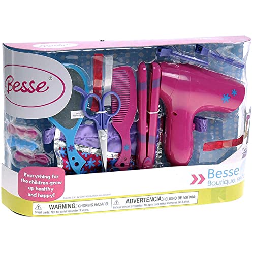 Liberty Imports Little Girls Beauty Hair Salon Toy Kit with Toy