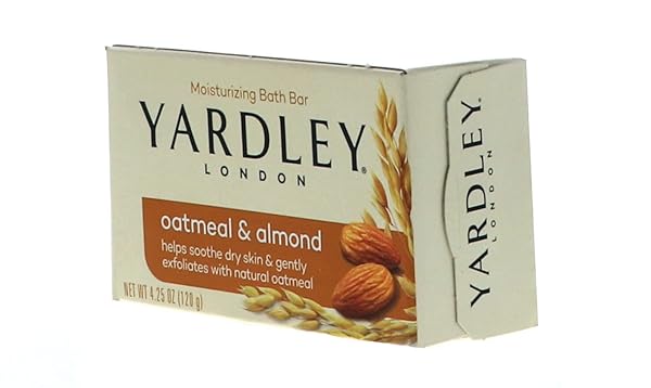 YARDLEY OATMEAL ALMOND BATH BAR 4OZ –