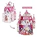 CubicFun 3D Kids Puzzle Princess Doll House with Crystal Gems for Girls and Adult, Valentine's Gifts for her and Kids, Princess Birthday Party