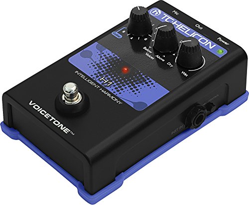 TC Helicon VOICETONE H1 Single-Button Stompbox für realistische gitarrengesteuerte Stimmharmonie