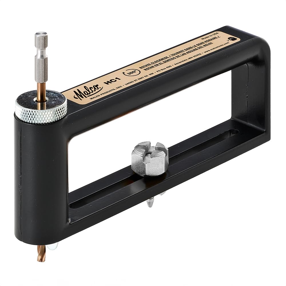 Malco HC1 2 in. to 12 in. Sheet Metal Hole Cutter Accessory for 1/4 in.