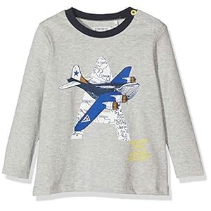 IKKS Junior Tee Shirt Ml Gris Avion baby-jongens T-Shirt