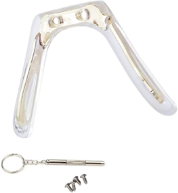 AM Landen One Piece Eyeglass NosePad UShape Silicone Nose