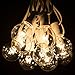 Abeja 25FT Outdoor White String Lights, G40 Globe Patio Lights with 27 Clear G40 Bulbs, Waterproof Hanging Outdoor Light for Backyard Porch Balcony Party Decor - White Wire