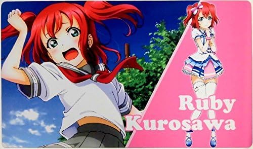 Love Live! Sunshine LoveLive aqours card game play mat desk mat Kurosawa Rubyi