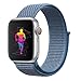 INTENY Sport Band Compatible with Apple Watch 44mm, Soft Lightweight Breathable Nylon Sport Loop, Strap Replacement for iWatch Series 4 (Cape Cod Blue, 44mm)