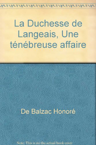 La  duchesse de Langeais