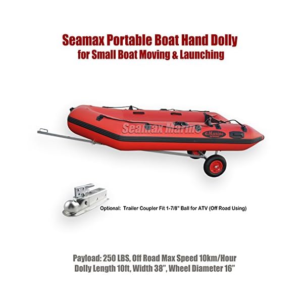 Seamax-Portable-Boat-Hand-Dolly-Set-with-16-Wheels-Fully-Extended-to-10ft-Length-Rear-Bunks-Width-38