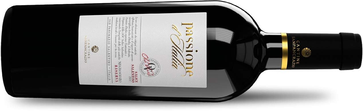 passione d'Italia salice salentino riserva San Pancrazio: Amazon ...