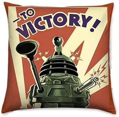 Xusuzhi Dalek cushion , pillow, Dr who Cushion, Novelty Cushions, Rooby Lane, Geek Gift