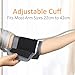 Wamlife Blood Pressure Monitor Upper Arm with Easy to Use, Large Display & Voice, Wide-Range Cuff for Home (Classical Black)
