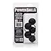 CalExotics Power Balls Kegel Exerciser with Nylon Retrieval Cord - Blac