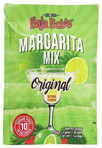 Baja Bob's Original Margarita Party Powder Packet (Makes 1/2 Gallon of Delicious Margarita Mix) Sugar Free, Keto Friendly, Low Calorie, Low Carb, Skinny Cocktail Mixer (VALUE: 6-Pack) - Thumbnail 5