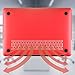 Kuzy Air 13 inch Case 2017 2015 - A1466 Air Case Cover - Older Version Case, Red