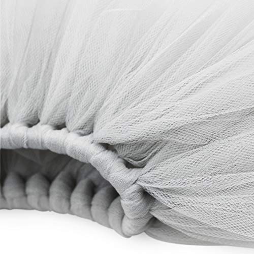 Newborn Girl Photography Props Outfits - Gray Baby Tutu Skirt and Headband Set