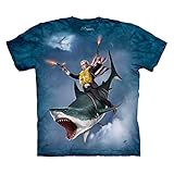 Dubya Shark T-Shirt-L