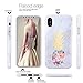 DOUJIAZ Compatible with iPhone X Case,iPhone Xs Case,Marble Design Clear Bumper TPU Soft Case Rubber Silicone Skin Cover Phone for Apple iPhone Xs (2018) / iPhone X/XS 5.8 inch 2018-Flower Pineapple …