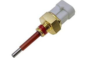 HYXUAN Low Coolant Level Sensor 23522855 23526907 650648 Compatible with Detroit 60 Freightliner Cum-mins Series Turcks 3/8" O-Ring Thread-2 Pins