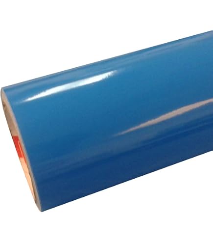 Oracal 651 Vinyl Roll - 24x15 Feet Permanent Adhesive For Craft Cutters (Blue, 15 FT)