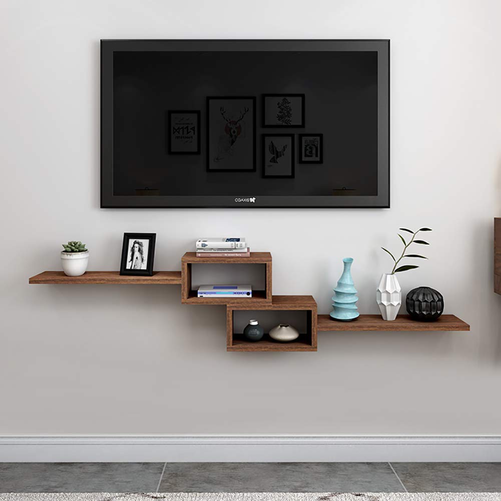 Buy Admir Wood Tv Floating Shelves Wall, Wall ed Shelf Media Console