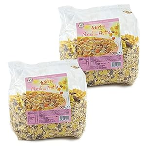 2 kg muesli met natuurlijke kracht van de granen, ideaal voor het eerste ontbijt en voor de productie van repen op basis…
