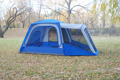 Sportz SUV Blue/Grey Tent with Screen Room (10 x10 x7.25-Feet) - Thumbnail 5