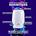 Purest Naturals Ultrasonic Best Cool Mist Humidifier Diffuser 5.5L Large Capacity, Whisper-Quiet Operation, Automatic Shut-Off - 360° Rotatable Mist Outlet - Portable Humidifiers for Bedroom