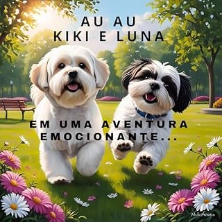 Livro AU AU KIKI E LUNA