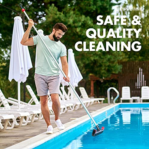 ProTuff Products Pool Brush Head 3X Faster & Lifetime Replacements