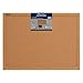 Quartet Corkboard, Framed Bulletin Board, 3' x 2', Cork Board, Oak Frame (85223B)