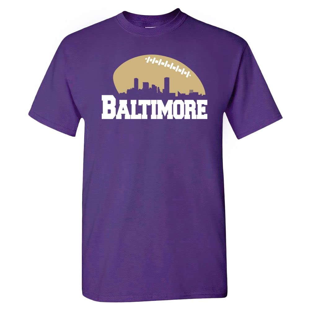 Xtreme Apparrel Baltimore Football City Skyline