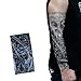 4pk Tattoo Elastic Arm Sleeves Cooling Athletic Sport Skins Sun Protective Gear Fake Tattoo Sleeves