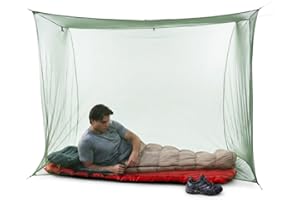 Coghlan's Double Rectangular Mosquito Net – Insect Protection for Camping, Hiking & Travel – Fits Two Sleeping Bags or Cots –