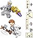Super Heroes Set, 16 Pieces Minifigures, Fighting with Accessories, Building Blocks Action Figures Toy, Kids Gift zttt
