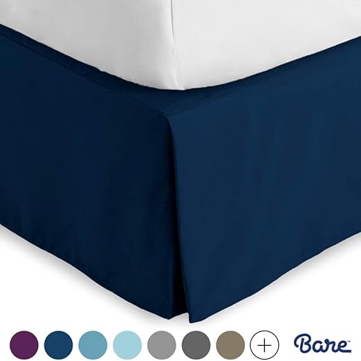 Hypoallergenic Linen Bedding Ultra Soft Bed Skirts Premium With 21 Inch Tailored Drop Pleated Bed Skirt Hotel Quality Twin Xl Dark Grey Wrinkle And Fade Resistant Bedding Linen Home Urbytus Com