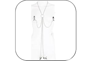 DAZZBIRR Body Chain for Women Men Body Chain for Pressure Adjustable Clamps Clip Non Piercing Faux Body Jewelry for Women Men