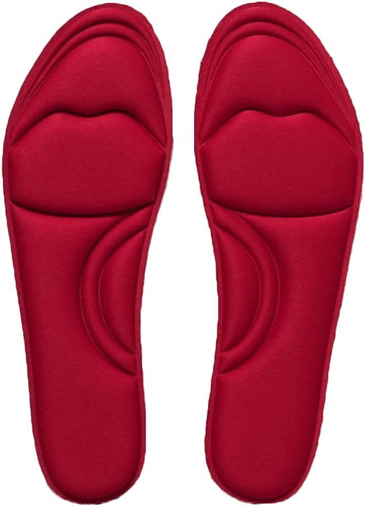 LUOEM One Pair Slow Rebound Memory Foam Cushioning Insole Breathable Absorbent Insoles for Women Shoes Size 35-38 (Random Color) - Image 3