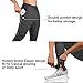 BROKIG Mens Jogger Sport Pants, Casual Zipper Gym Workout Sweatpants Pockets