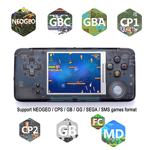 Handheld Game Console, 3 Inch HD Screen 800 Games,Can Support Multiple Game Formats / MP4 Player / Video / Music, Good Gifts For Kids to Adult.