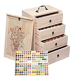 Travel 112 Slot Essential Oil Storage Box