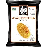 Food Should Taste Good, Tortilla Chips Sweet Potato, 1.5 Ounce