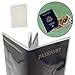 shopsimple Estiq Plastic Passport Cover Passport Protector (Pack of 5) (Transparent Clear)