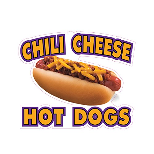 Buy Chili Cheese Hotdogs Concession Restaurant Food Truck DieCut Vinyl